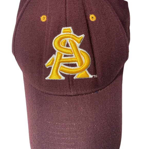 Vintage Zephyr Arizona State Fitted Hat sz 7 - Picture 3 of 4